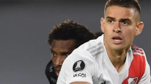 Borré pode virar reserva no time argentino – Foto: Reprodução/Twitter Oficial do River Plate.