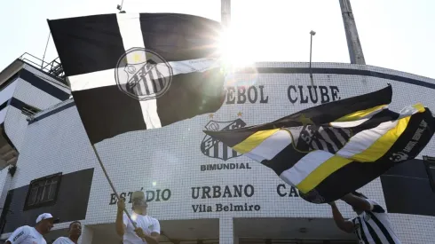 Atmosfera da Vila Belmiro antes da final da Libertadores de 2020
