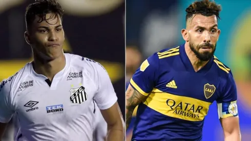 Kaio Jorge e Tévez são duas opções ofensivas das equipes (Foto: Getty Images)