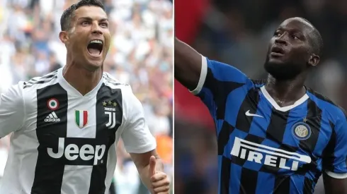 Cristiano Ronaldo e Lukaku são os artilheiros de Juve e Inter