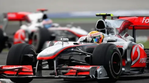 Carro da McLaren da primeira vitória de Lewis Hamilton é leiloado. (Foto: Getty Images)