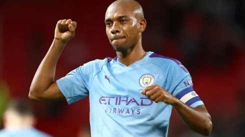 Fernandinho é capitão do Manchester City