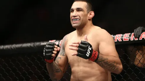 Fabrício Werdum, durante luta de MMA (Foto: Getty Images)