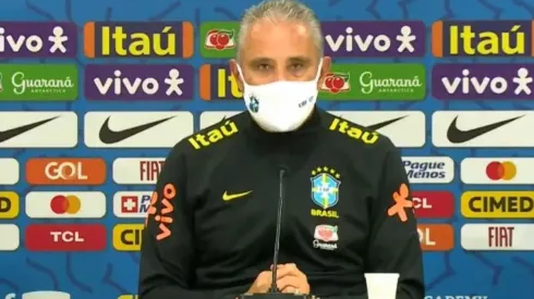 Tite comenta sobre acusações contra Neymar. (Foto: Reprodução Vídeo)