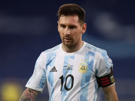 Números de Messi no empate com o Chile na estreia da Copa América