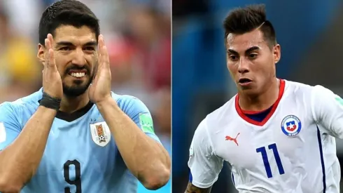 Uruguai e Chile se enfrentam nesta segunda-feira (Foto: Getty Images)