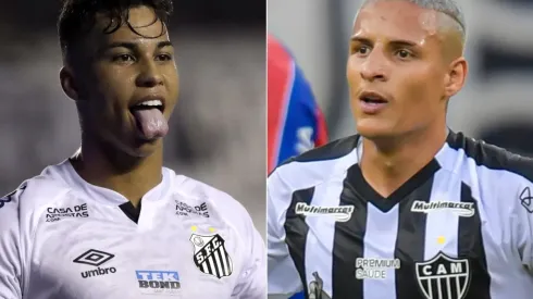 Santos x Atlético-MG têm encontro marcado neste domingo (17), pelo Brasileirão
