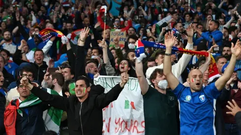 Confira a festa da torcida da Itália após a classificação para a final da Eurocopa. (Foto: Getty Images)
