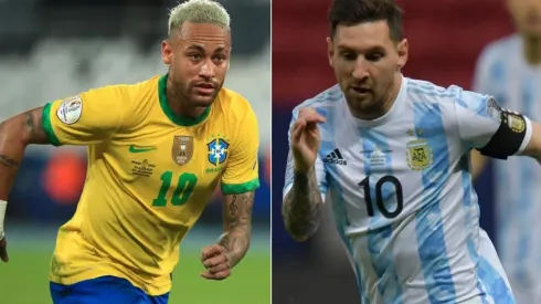 Copa América: Brasil x Argentina decidem a grande final do torneio de seleções . (Foto: Getty Images)