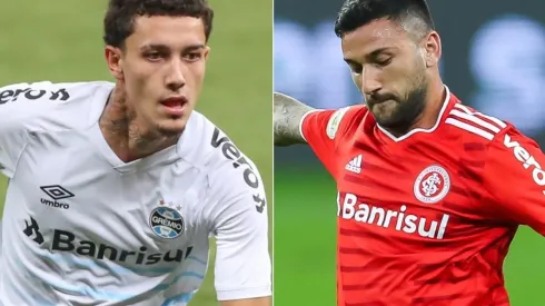 Grêmio x Internacional: Como assistir AO VIVO o clássico do Campeonato Brasileiro. (Foto: Marcello Zambrana/ Pedro H. Tesch/AGIF)