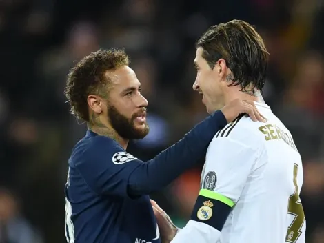 Sergio Ramos revela que Neymar o 'ajudou' a deixar o Real