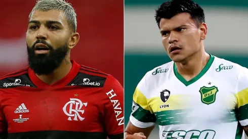 Flamengo e Defensa y Justicia voltam a se enfrentar nesta quarta-feira (Foto: Getty Images)