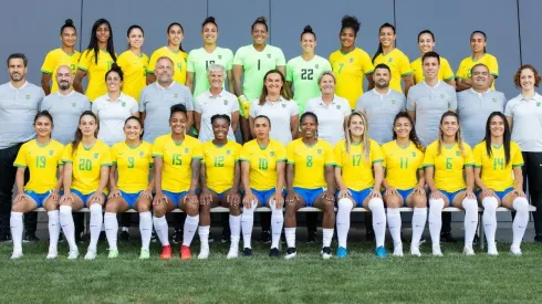 Brasil x China, estreia da seleção feminina nas Olimpíadas (Foto: Sam Robles/CBF)