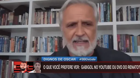 Comentarista acredita que o atual atacante do Flamengo é melhor do que o treinador foi (Foto: Reprodução/YouTube/ESPN Brasil)