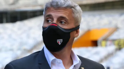 Hernán Crespo, treinador do São Paulo (Foto: Fernando Moreno/AGIF)