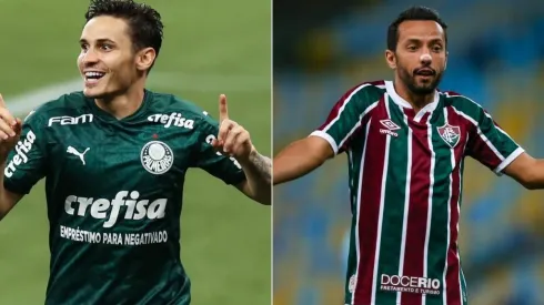 Palmeiras e Fluminense se enfrentam neste sábado (Foto: Getty Images)
