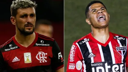 Flamengo e São Paulo se enfrentam neste domingo (Foto: Getty Images)
