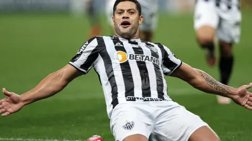 Atlético-MG x Bahia, na última partida do Brasileirão Hulk marcou dois gols (Foto: Pedro Souza / Atlético)