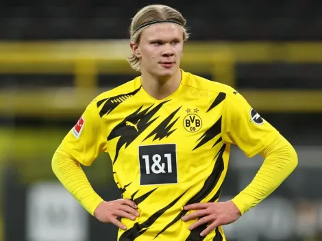 Haaland não coloca fé em boatos de uma proposta de R$ 1 bilhão do Chelsea por ele: “Muito dinheiro por uma pessoa”