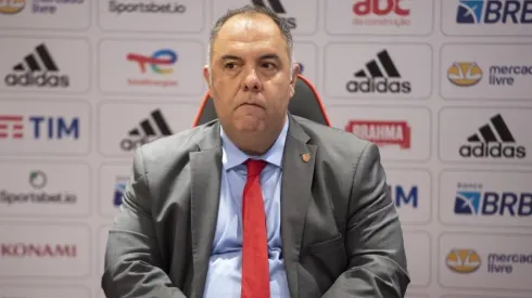 Marcos Braz, vice de futebol do Flamengo — Foto: Alexandre Vidal/Flamengo