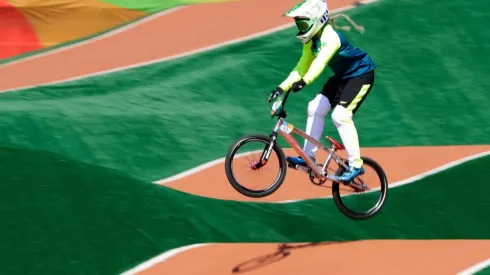 Priscilla Stevaux Carnaval nos Jogos do Rio, em 2016. (Foto: Getty Images)