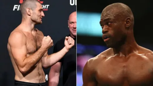 Strickland está em sua melhor fase, porém Hall é um dos strikes mais perigosos da categoria | Crédito: Getty Images