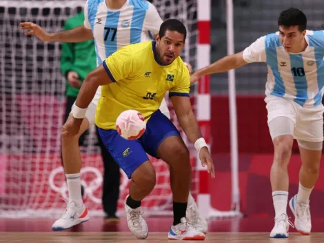 Brasil vence a Argentina e segue vivo no handebol em Tóquio