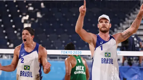A dupla avançou para as quartas e enfrentam algozes de outra dupla brasileira | Crédito: Getty Images