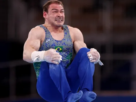 Arthur Zanetti fica em oitavo lugar nas argolas após se arriscar e falhar