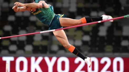 Thiago Braz ainda é o detentor do recorde olímpico com 6,03 m conquistados na Rio 2016 | Crédito: Getty Images
