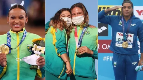 Atletas brasileiras que conquistaram o ouro em Tóquio (Foto: Getty Images)