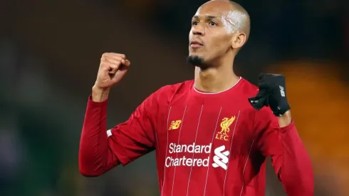 Fabinho renova com o Liverpool. (Foto: Getty Images)