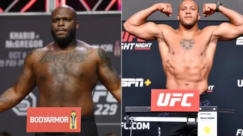 Derrick Lewis e Ciryl Gane se enfrentam pelo cinturão interino da categoria | Crédito: Getty images