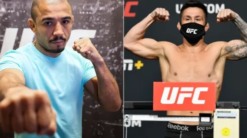 Aldo e Munhoz se enfrentam neste sábado, 07, no Toyota Center | Crédito: Getty Images
