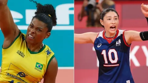 Fernanda Garay e Kim são duas ponteiras que estarão em quadra (Foto: Getty Images)
