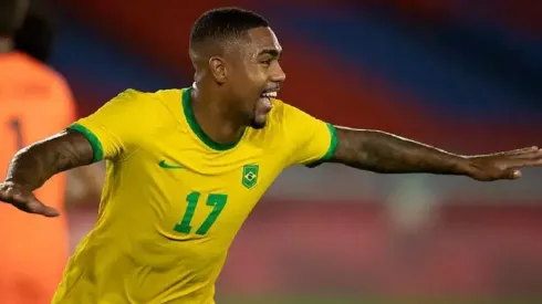 Malcom fez o gol da vitória no jogo final e garantiu o Ouro para o Brasil