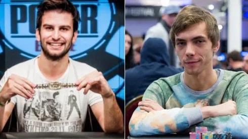 Georgios Sotiropoulos já tinha ganho um bracelete, já Kacper Pyzara ganhou pela primeira vez (Foto: Divulgação)