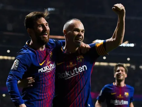 Ex-companheiro de Messi no Barcelona, Iniesta lamenta saída do argentino: “Vai doer vê-lo com outra camisa”