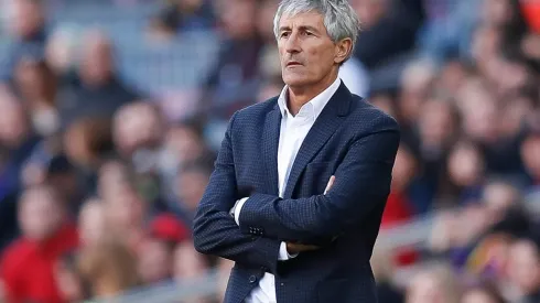 Quique Setién treinou o Barcelona entre janeiro e agosto de 2020 (Foto: Getty Images)