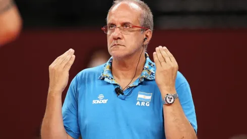 Marcelo Méndez conduziu a Argentina para a conquista da medalha de bronze (Foto: Getty Images)