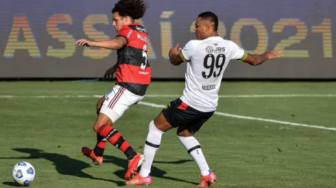 Flamengo têm desfalques confirmados para enfrentar o Ceará pela 17ª rodada do Campeonato Brasileiro. (Foto: Thiago Ribeiro/AGIF)