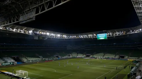 Vista do Allianz Parque a note. Torcedores deverão voltar para os estádio em breve