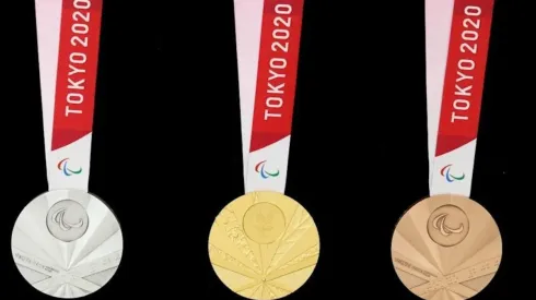 As medalhas dos Jogos de Tóquio. (Foto: Divulgação Comitê Paralímpico Internacional)