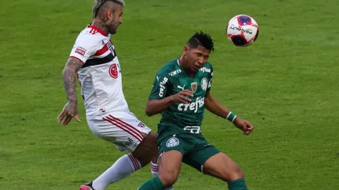 São Paulo e Palmeiras brigam por uma vaga nas semifinais da Libertadores (Foto: Getty Images)