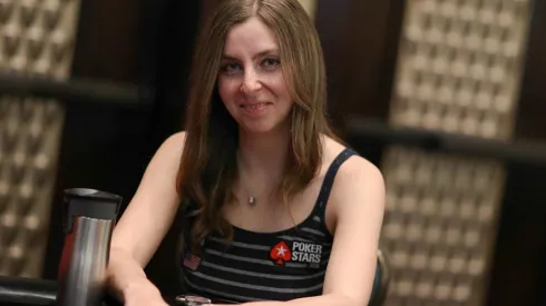 Maria Konnikova em ação no PCA/PSPC 2019 (Foto: Carlos Monti/Divulgação PokerStars)