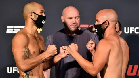 O lutador só venceu em sua estreia quando nocauteou Frank Camacho | Crédito: Getty Images