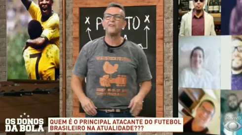 Craque Neto, durante o programa "Os Donos da Bola" (Foto: Reprodução/YouTube)