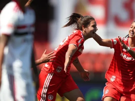 Brasileirão Feminino: Inter vence São Paulo nos acréscimos e avança para as semifinais