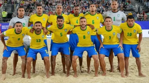 (Foto: Divulgação Confederação Brasileira Beach Soccer do Brasil)