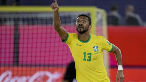 Zé Lucas, o destaque do Brasil na estreia — Foto: Octavio Passos/FIFA